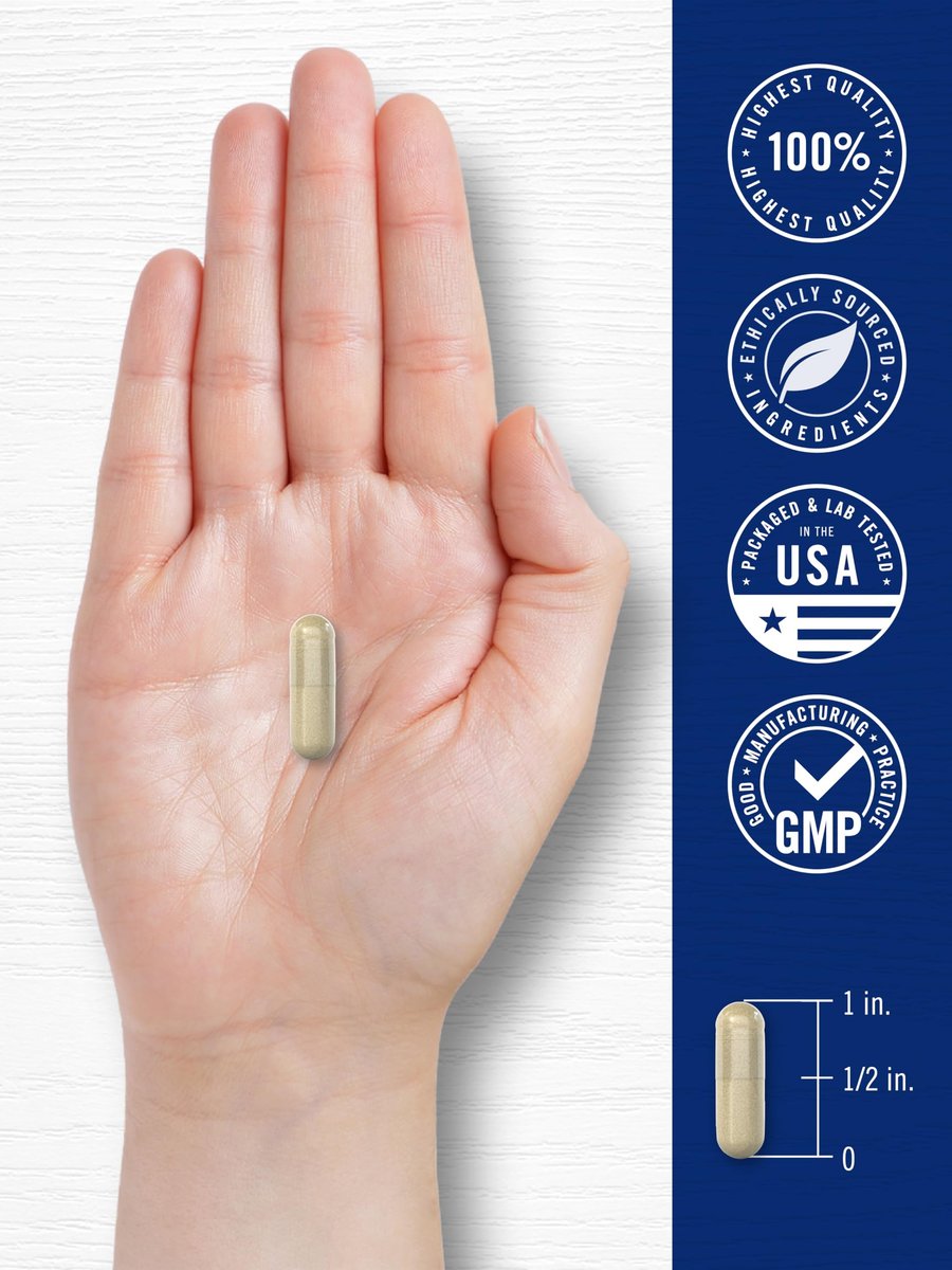 Carlyle Cortisol Supplement | 60 Vegan Capsules | Ashwagandha & Magnesium Complex | Non-GMO, Gluten Free - görsel 3