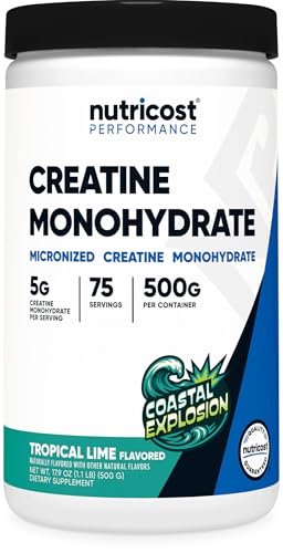 Nutricost Creatine Monohydrate Powder – 500 Grams per Container: With 500 grams of creatine monohydrate, you get – Image 3