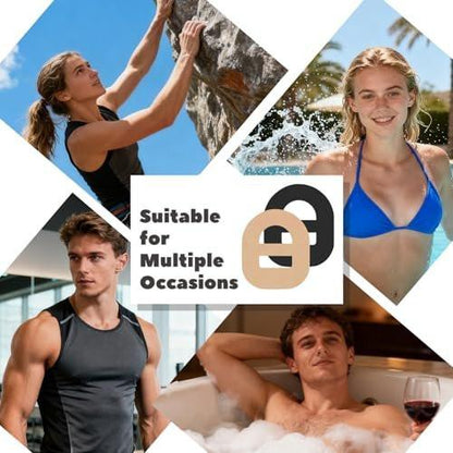 Nepia Omnipod 5 Overpatches 30-Pack Flesh | Waterproof Sweatproof Patches | Long-Lasting 14-Day Adhesion | Hypoallergenic Latex-Free for Sensitive Skin