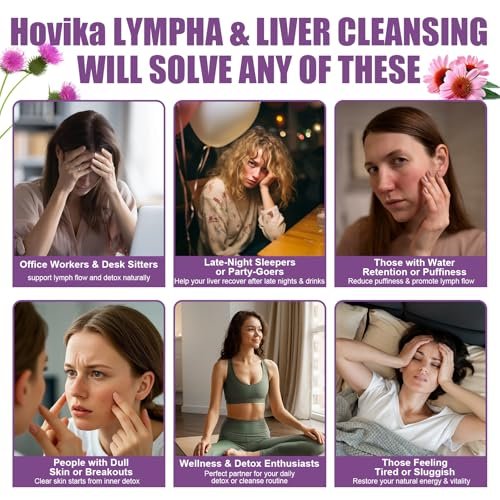 Liposomal Lymphatic Drainage Drops, 26 in 1 Liver Cleanse Detox & Repair with Milk Thistle, Echinacea, Glutathione, Vitamins, Lymph-Liver Cleanse, Gut & Metabolic Health - Strawberry Flavor, 2 Fl Oz - görsel 2