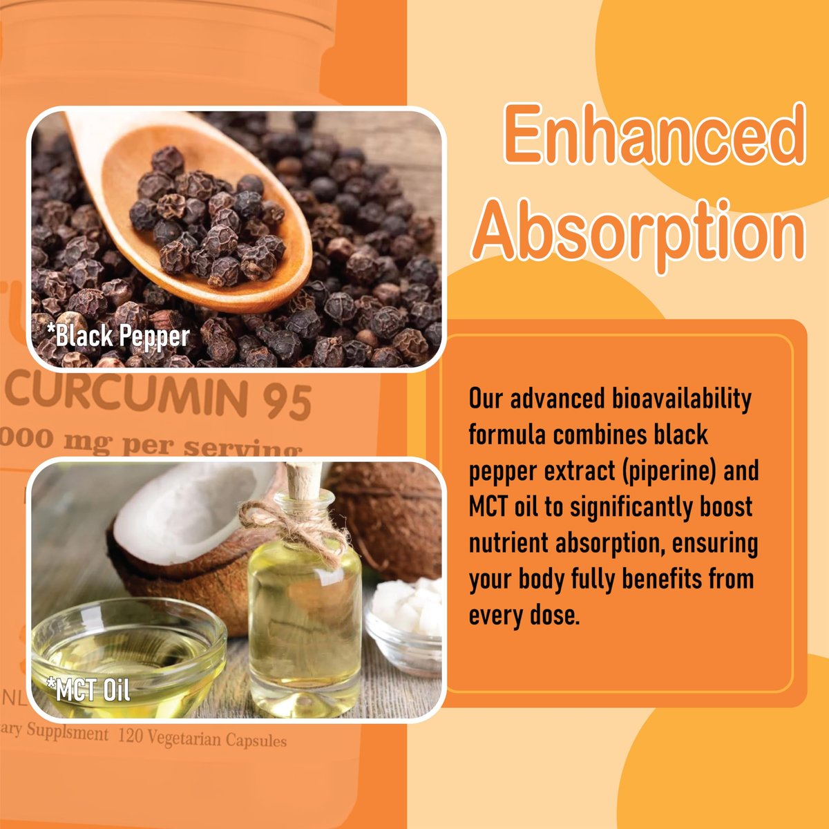 Biorootlabs Turmeric Curcumin | Pure – Servings Per Container: 60 (2 capsules per serving) – Image 6