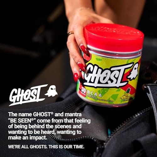 GHOST BCAA Powder Amino Acids Supplement, – Serving Size: 1 scoop (11.6g) – Image 8