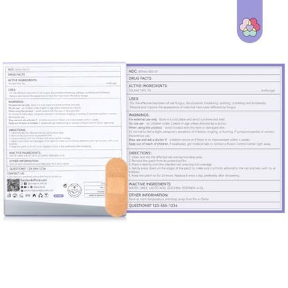 SAVILAND Fungal Nail Patches 32 PCS FSA-HSA Extra Strength: 8H Overnight Repair 1% Tolnaftate Toenail Treatment Nighttime Nail Renewal Restores Damaged Nails Discolored Thick Yellow