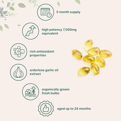 OYB Aged Garlic Extract - 7500mg Odorless (150)