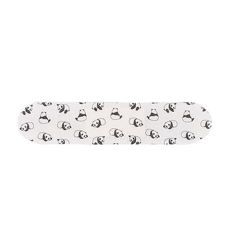 PATCH Eco-Friendly Bamboo Adhesive Sensitive Skin Bandages with Coconut Oil, Hypoallergenic Bandages for Sensitive Skin, Cute Kids Panda Print, Biodegradable, Plastic & Latex Free, 20pk - görsel 10