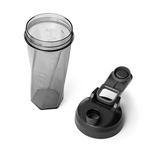 YETI Yonder Helimix Vortex Blender Shaker Bottle Holds up to 27oz | No Blending Ball or Whisk | USA Made | Portable Pre Workout Whey Protein Drink Shaker Cup | Dishwasher Safe, Charcoal - görsel 10