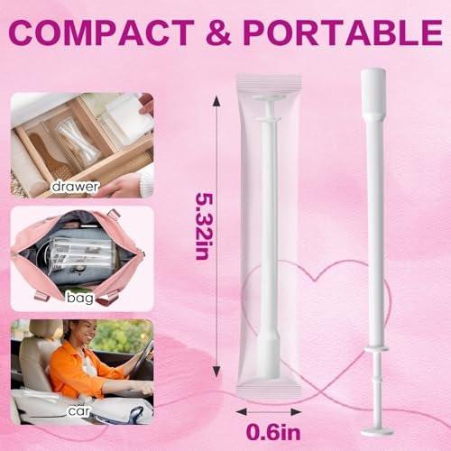 20 Pack Disposable Suppository Applicators for Women, Hygienic Individually Wrapped Vaginal Applicators, Fits Most Pills, Tablets, Capsules & Suppository Brands - görsel 1