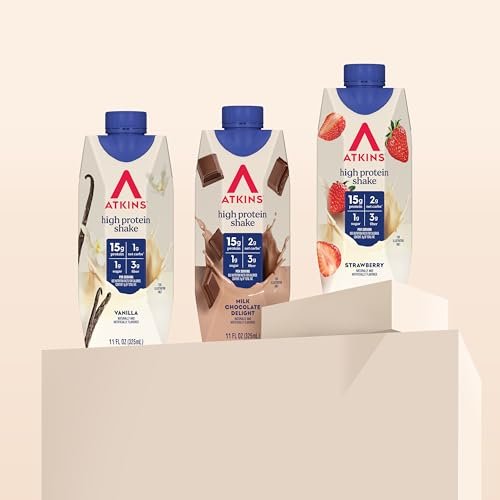 Atkins Best Sellers Protein Shake Variety – Low in Sugar: Atkins shakes are formulated with minimal sugar, helping – Image 6
