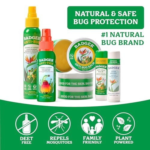 Badger Bug Spray, 3-Hour DEET-Free Mosquito – Dimensions: 1.94 x 1.94 x 8.0 inches – Image 9