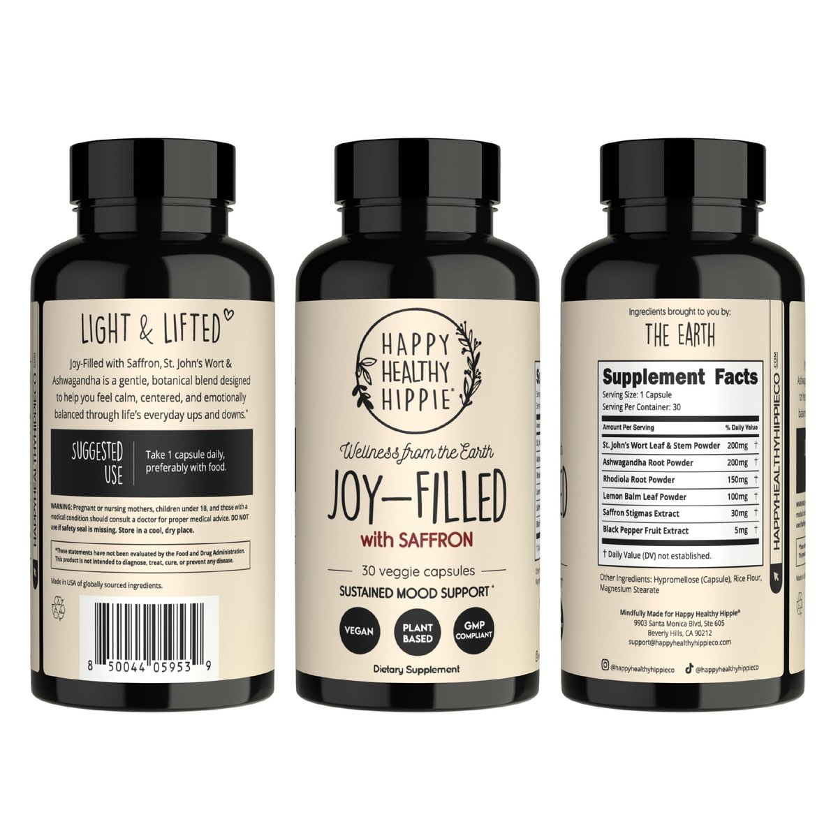 Joy-Filled with Saffron Mood Support – Saffron Extract (30mg): Saffron, often called the 'sunshine spice,' is – Image 1