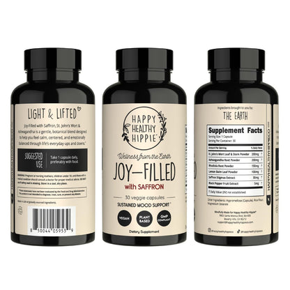 Joy-Filled with Saffron Mood Support – Saffron Extract (30mg): Saffron, often called the 'sunshine spice,' is – Image 1