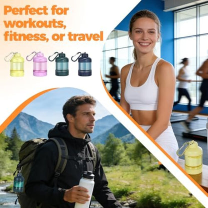 BooMetCheer 2 Pack Protein Powder Container – Large Capacity: Each container holds a generous amount of protein – Image 2