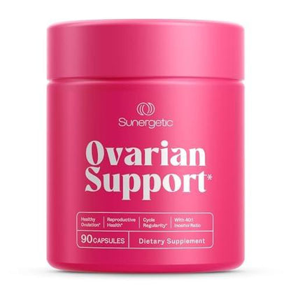 Premium Ovarian Health Support Supplement – Hormone Balance, Ovulation & Cycle Regularity - Myo-Inositol & D-Chiro Inositol Supplement for Women – 40:1 Inositol Ratio With Folate & DIM – 90 Capsules