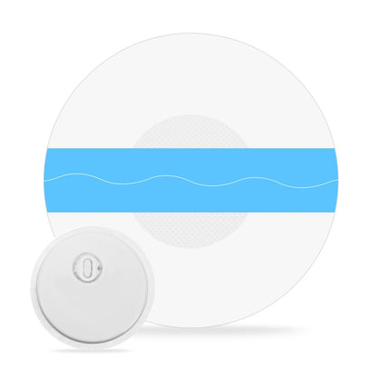 funpatch 100Pack Freestyle Sensor Covers for Libre 3 Plus, Waterproof Libre 3 Plus Sensor Covers CGM Tape Transparent Full Cover Patch Hypoallergenic Latex-Free Long Stay for 15 Days