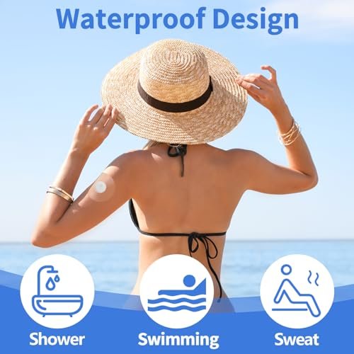 funpatch 100Pack Freestyle Sensor Covers for Libre 3 Plus, Waterproof Libre 3 Plus Sensor Covers CGM Tape Transparent Full Cover Patch Hypoallergenic Latex-Free Long Stay for 15 Days - görsel 4