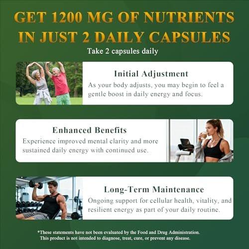 Cynthirry Liposomal NAD+ Supplement with Resveratrol, CoQ10 | Advanced Cellular Support, Nicotinamide Riboside NMN Replacement Premium Antioxidant & Energy - görsel 10