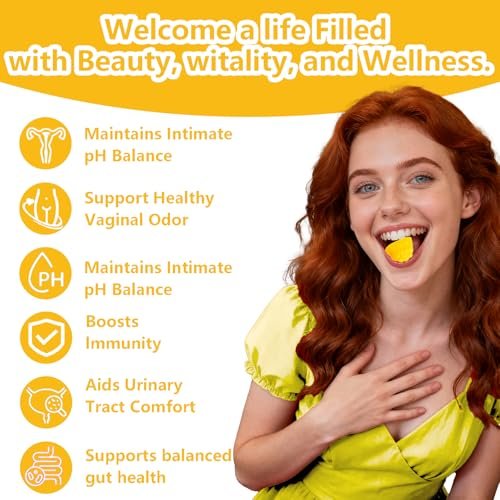 Itiban Vaginal Probiotics Gummies for Women, Premium Feminine pH Balance Gummies, Healthy Odor, Yeast Balance & Flora + Vitamin C for Immune Support, 60ct Pineapple Flavor - görsel 8