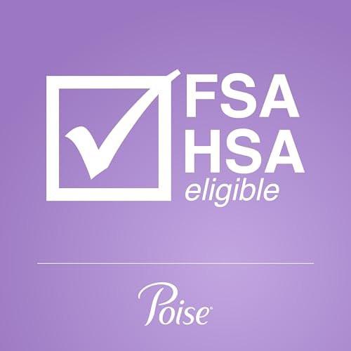 Poise Ultra Thin Incontinence & Postpartum Pads for Bladder Leaks, 7 Drop Ultra Absorbency, Long Length, 22 Count - görsel 5