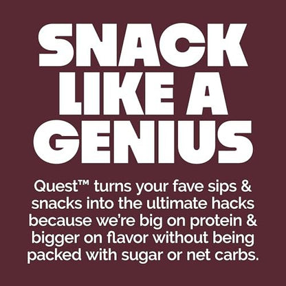 Quest Nutrition Crispy Protein Bar, Fruity Cereal Flavor, 18g Protein, 1g Sugar, 2g Net Carbs, Low Sugar, 12 Count