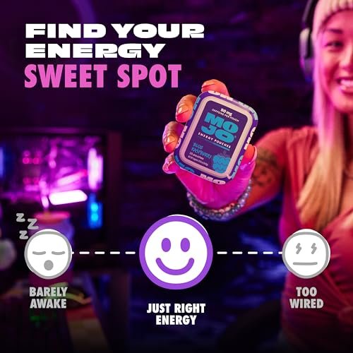 MOJO Energy Pouches Blue Raspberry Flavor, 50 mg per Caffeine Pouch, 15 Pouches, 5-Pack - görsel 15