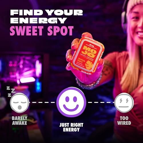 MOJO Energy Pouches, Tropical Punch Flavor, 50 mg per Caffeine Pouch, 15 Pouches, 5-Pack - görsel 9