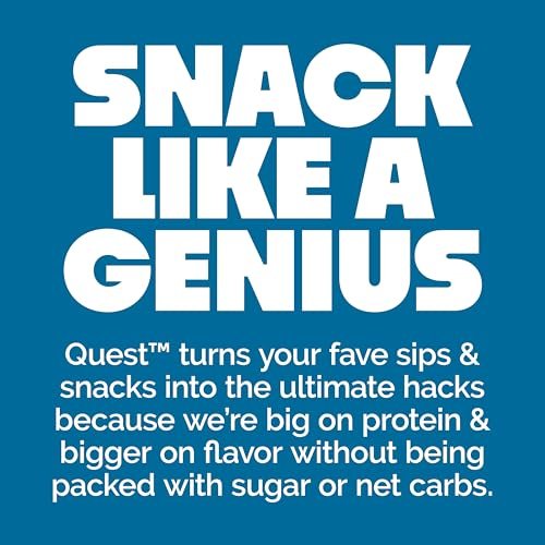 Quest Cheesy Protein Crackers Variety Pack, – High Protein, Low Carb: Each serving provides 11g of protein and – Image 1