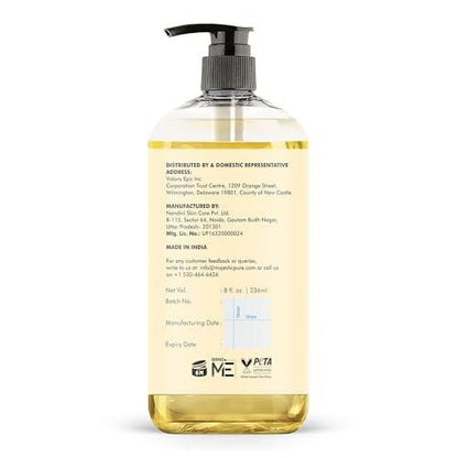 Majestic Pure Oil - 100% Pure and Natural- Cold Pressed & Hexane Free Natural Hair Growth Oil for Eyelashes, Eyebrows, Skin, Body, Face, Nails & Scalp - Coconut & Vanilla Formula Vitamin E Oil 8 Fl Oz