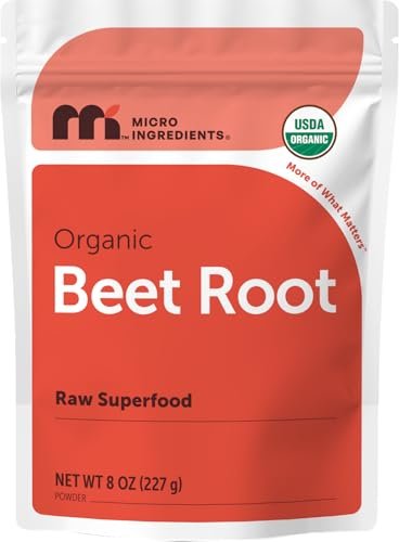 Micro Ingredients Organic Beet Root Powder, – High Concentration: Each serving delivers a potent dose of beet – Image 2