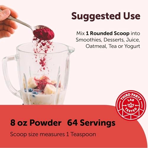 Micro Ingredients Organic Beet Root Powder, – Size: 8 ounces (227 grams) per container – Image 6