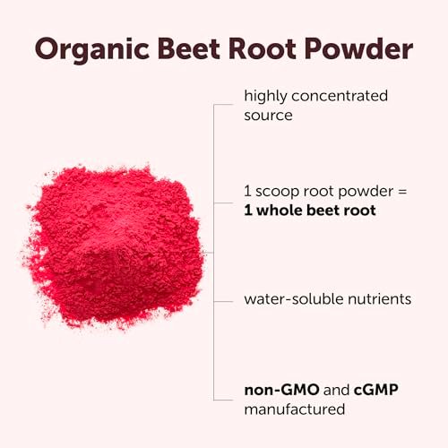 Micro Ingredients Organic Beet Root Powder, – Versatile Use: Ideal as a pre-workout, daily wellness tonic, or – Image 4