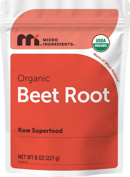 Micro Ingredients Organic Beet Root Powder, – Organic & Non-GMO: Sourced from certified organic beets, ensuring – Image 1