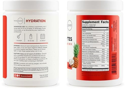 Type Zero Clean Electrolytes Hydration – Clean Electrolyte Formula: Contains key electrolytes to help maintain – Image 1