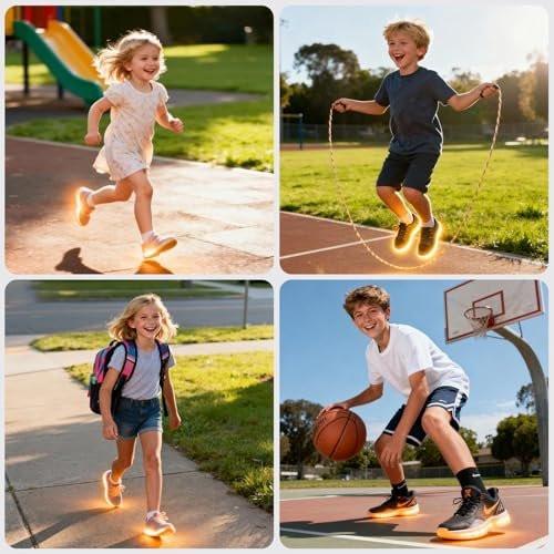 4D Cloud-Soft Comfort Insoles for Kids and Youth - Memory Foam Insoles with Shock Absorption - Trim-to-Fit Arch Support Insoles for Healthy Development of Growing Feet (US Youth 5Y–6Y/245mm) - görsel 13
