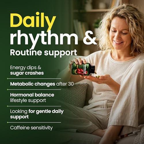MONTE VERA Berberine Supplement HCL 1500mg with Ceylon Cinnamon & Chromium – Highly Absorbable Formula for Hormonal & Metabolic Health, Steady Energy – Non-GMO (90 Capsules) - görsel 6