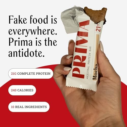 Prima Ancestral Protein Bar | Grass Fed – Low Sugar & Keto-Friendly: Sweetened with natural ingredients, keeping – Image 14