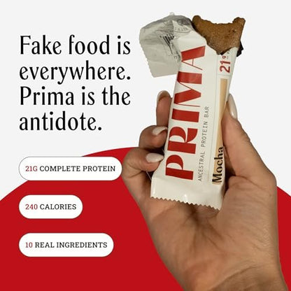 Prima Ancestral Protein Bar | Grass Fed – Fat source: Beef tallow (seed oil free) – Image 18
