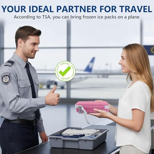 Insulated Cooler Travel Case for Zepbound or – Insulated Cooling: The built-in cold pack keeps your injector pens – Image 1