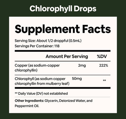 Black Girl Vitamins Liquid Chlorophyll Drops – Convenient Liquid Drops: Easy to add to water, juice, or smoothies. – Image 4