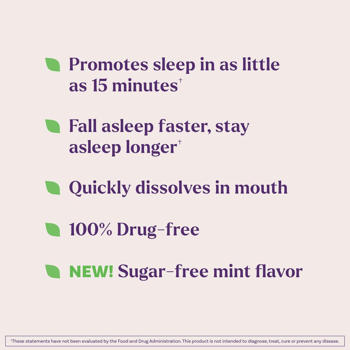 Natrol Melatonin 10mg Fast Dissolve Tablets - Peppermint Flavor, 60 Count, Sleep Support, Fast Dissolve Melatonin for Adults, 60-Day Supply - görsel 3
