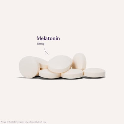 Natrol Melatonin 10mg Fast Dissolve Tablets - Peppermint Flavor, 60 Count, Sleep Support, Fast Dissolve Melatonin for Adults, 60-Day Supply