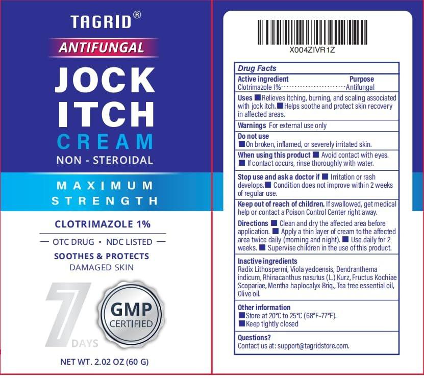 Antifungal Jock Itch Cream: Extra Strength Clotrimazole Antifungal Cream - Non Steroidal - Anti Fungal Itchy Skin Relief for Itching Burning Cracking with Tea Tree Oil - Ideal for Groin Inner – 2 OZ - görsel 10