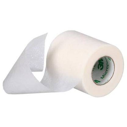 Nexcare Gentle Paper Tape, Hypoallergenic Medical Surgical Tape for Sensitive Skin, Breathable First Aid Tape Secures Dressings Gently, Latex Free, 2 Inch x 10 Yard Roll, 2-Pack