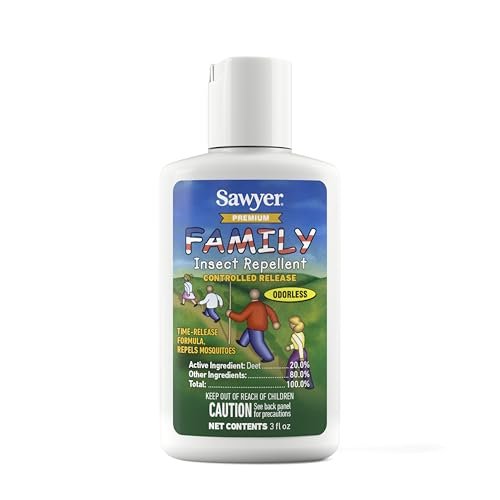 Sawyer Products SP523 Premium Family Insect Repellent Controlled Release, 20% DEET Lotion, 3-Ounce - görsel 1