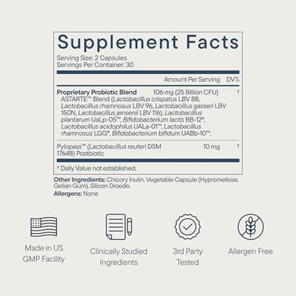 Zenwise Health Women's Tribiotic Complex Supplement for Digestive, Gut Flora & Vaginal Health - Daily Probiotics for Women with Digestive Supports Bloating & Gas Relief - 60 Count