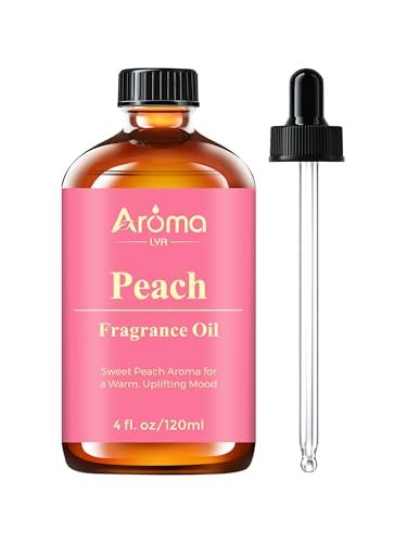 AromaLYA Peach Fragrance Oil - Sweet Peach Scent for Diffusers & Home Fragrance. Juicy, Warm, and Uplifting with a Soft, Comforting Feel - görsel 5
