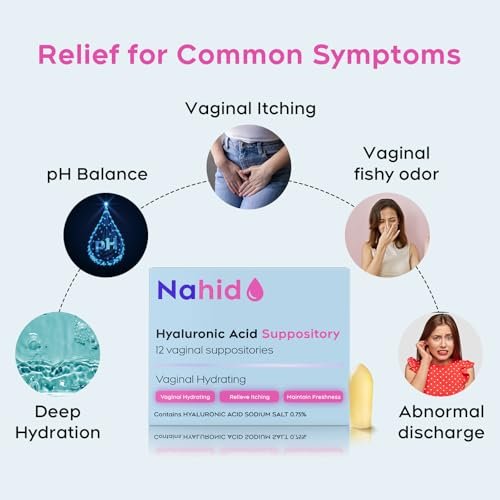 Nahid Vaginal Moisturizing Suppositories | – Color: White – Image 9