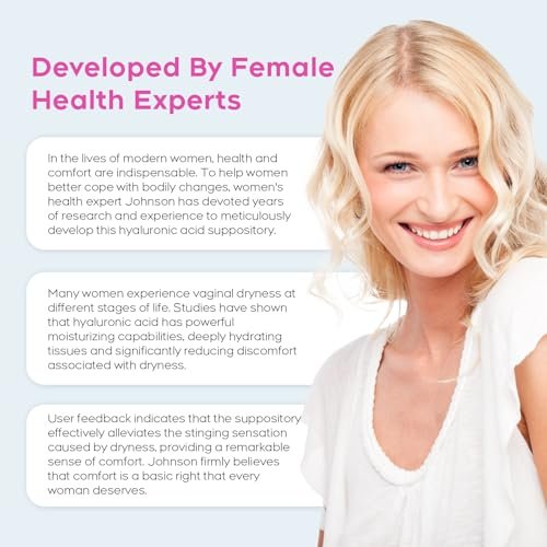 Nahid Vaginal Moisturizing Suppositories | – pH-Balanced Formula: Designed to match the natural pH of the vagina, – Image 3