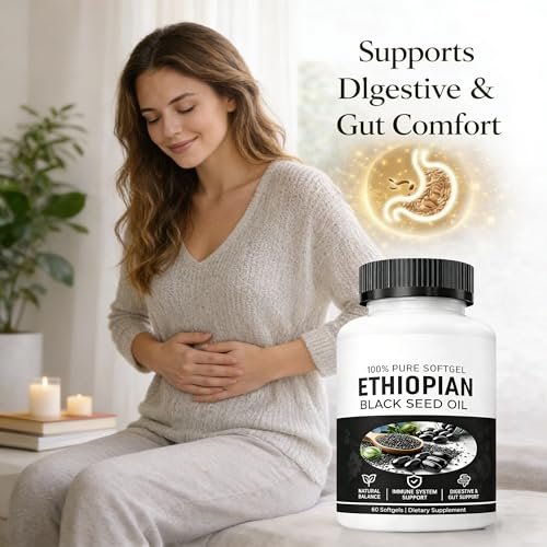 Yiishuiil Black Seed Oil, Ethiopian Black – Form: Softgel capsules – Image 6