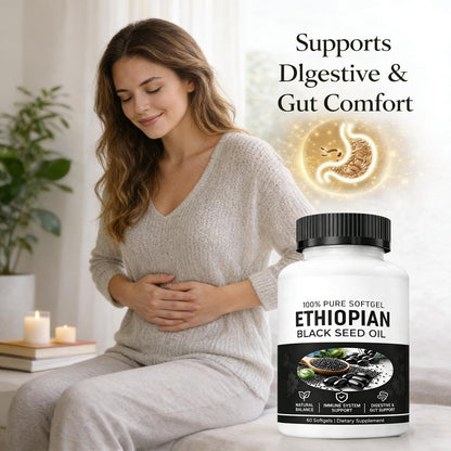 Yiishuiil Black Seed Oil, Ethiopian Black – Dietary Friendly: Non-GMO, gluten-free, and free from common – Image 5