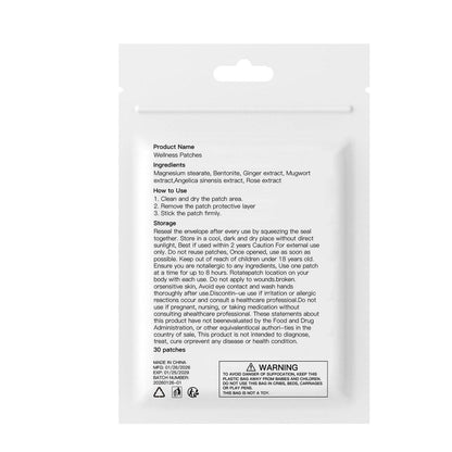 Patches - Natural Ingredients, 8-Hour Long-Lasting Formula Support, Suitable for Men and Women's Body Care Patches, Can Be Applied to Various Parts of The Body (120 PCS)